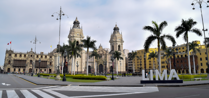 Centro histórico de Lima.